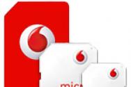 Сим-карта Vodafone для Европы и Турции